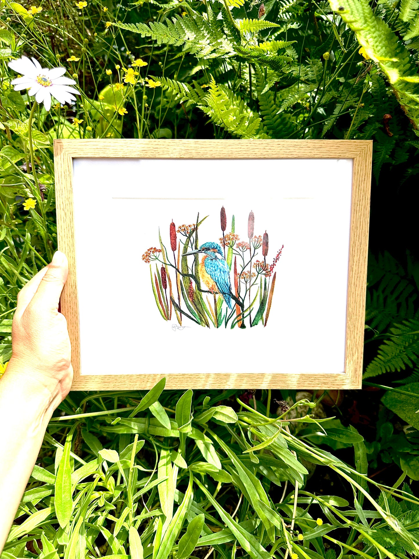 Kingfisher A5 Watercolour Art Print
